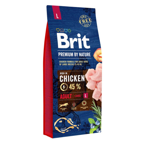 Brit Premium by Nature Adult L 2 × 15 kg