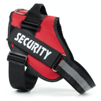Vsepropejska Security bezpečný postroj pro psa | 51 – 115 cm Barva: Červená, Obvod hrudníku: 51 