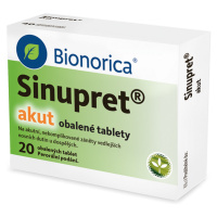 SINUPRET Akut 160 mg 20 tablet