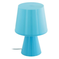 Eglo Eglo 96909 - Stolní lampa MONTALBO 1xE14/40W/230V modrá
