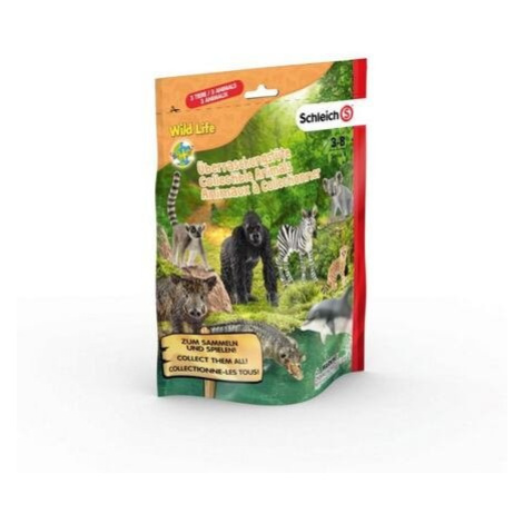 Schleich 87862 Sáček s překvapením - africká zvířátka L, série 4