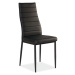 Jídelní čalouněná židle VIPAVA 4, černá