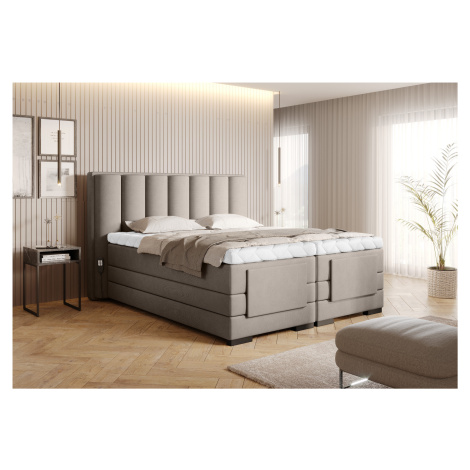 Boxspring Veros Rozměr: 160 x 200 cm, látka: Poco 7