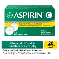 ASPIRIN C 400MG/240MG TBL EFF 20