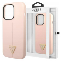 Guess Pouzdro Case Kryt Obal Pouzdro S Logem Pro Iphone 14 Plus Růžové