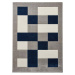Modro-šedý koberec Think Rugs Brooklyn, 160 x 220 cm