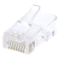 100-pack,Datacom RJ45, CAT5E, UTP, 8p8c, na licnu (lanko)