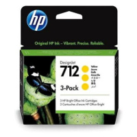 HP 3ED79A č. 712 žlutá multipack