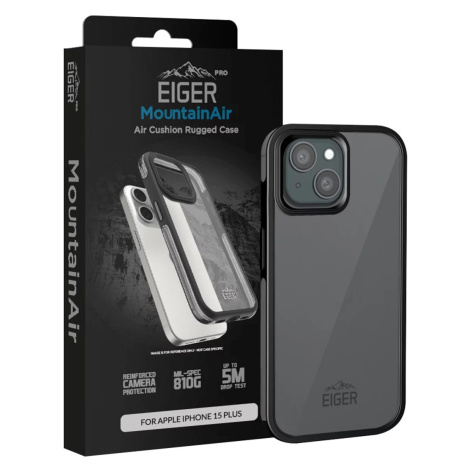 Kryt Eiger Pro MountainAir Case for Apple iPhone 15 Plus in Black Eiger Glass
