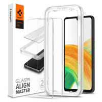 Spigen AlignMaster Glas.tR 2 Pack tvrzenné sklo Samsung Galaxy A33 5G