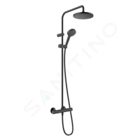 HANSGROHE Vernis Blend Sprchový set Showerpipe 200 s termostatem, EcoSmart, matná černá 26089670