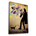 Wallity Obraz na plátně Jazz player WY40 50x70 cm
