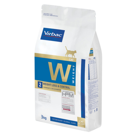 Virbac Veterinary HPM Cat Weight Loss and Control W2 - 3 kg