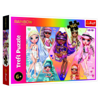 TREFL - Puzzle Rainbow High: Šťastné kamarádky 160 dílků
