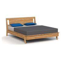 Dvoulůžková postel z dubového dřeva 200x200 cm Retro 2 - The Beds
