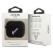 Guess GUACAPLSVSBW pouzdro na Airpods PRO black white Silicone Vintage