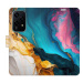 iSaprio Flip pouzdro Colourful Marble pro Honor 200 Lite