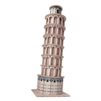 Dřevěné skládačky 3D puzzle slavné budovy Šikmá věž P172