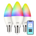 Niceboy ION SmartBulb RGB E14, 6 W, set 3 ks