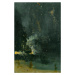 Obrazová reprodukce Nocturne in Black & Gold, James McNeill Whistler, 26.7 × 40 cm