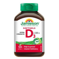 Jamieson Vitamin D3 2500 IU 135 kapslí