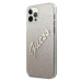 Guess GUHCP12MPCUGLSGO hard silikonové pouzdro iPhone 12 / 12 Pro 6,1" gold Glitter Gradient Scr