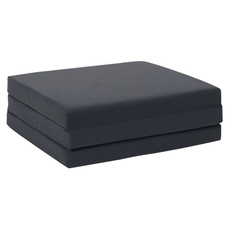 Skládací matrace, pěnový, 65x180, šedá, LEVI 65 Tempo Kondela