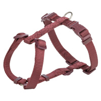 Trixie Premium H postroj, sangria - Velikost: M - L: 52 - 75 cm / 20 mm