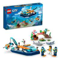 LEGO® City 60377 Průzkumná ponorka potápěčů