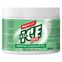 Refit Ice masážní gel s eukalyptem 500 ml zelený