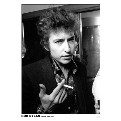 Plakát, Obraz - Bob Dylan - London June 1965, (59.4 x 84 cm)