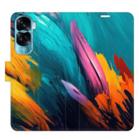 iSaprio Flip pouzdro Orange Paint 02 pro Honor 90 Lite 5G