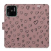 iSaprio Flip pouzdro Heart Dark 02 pro Xiaomi Redmi 10C