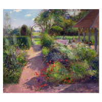 Timothy Easton - Obrazová reprodukce Morning Break in the Garden, 1994, (40 x 35 cm)