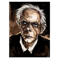 Obrazová reprodukce Bela Bartok by Neale Osborne,  Caricature in pen and water colour, Osborne, 