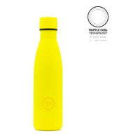 Cool Bottles Neon Yellow, třívrstvá, 500 ml