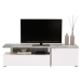 Televizní stolek drago - beton/bílá