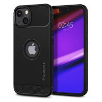 Ochranný kryt Spigen Rugged Armor matte black pro Apple iPhone 13, černá