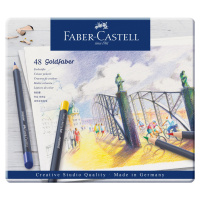 Faber-Castell Faber Castell, 114748, Goldfaber, sada uměleckých pastelek, 48 ks