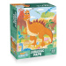 RAPPA - Puzzle s dinosaury 48 dílů 60 x 44 cm