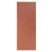 Běhoun Meadow 102725 Terracotta – na ven i na doma 80x200 cm