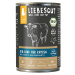Liebesgut Biokost Adult krmivo pro kočky, hovězí s mrkví a amarantem 6× 400 g