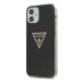 Guess GUHCP12SPCUMPTBK hard silikonové pouzdro iPhone 12 Mini 5.4" black Metallic Collection / G