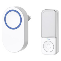 MAKETOP YF-100 kinetic doorbell, bílý