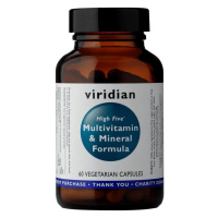 Viridian High Five Multivitamin & Mineral Formula 60 kapslí