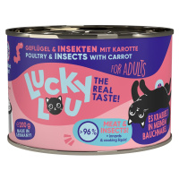 Lucky Lou Lifestage Adult drůbež a hmyz 6× 200 g