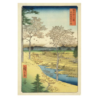 Obrazová reprodukce Fuji, Ando or Utagawa Hiroshige, 26.7 × 40 cm