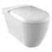 Creavit GRANDE WC mísa XL pro kombi, spodní/zadní odpad, 42x73cm, bílá