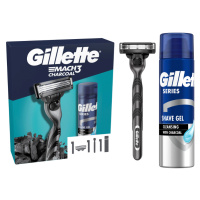 Gillette Mach 3 Charcoal dárková sada