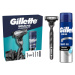 Gillette Mach 3 Charcoal dárková sada